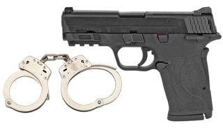 Smith and Wesson M&P Shield EZ 9mm pistol.